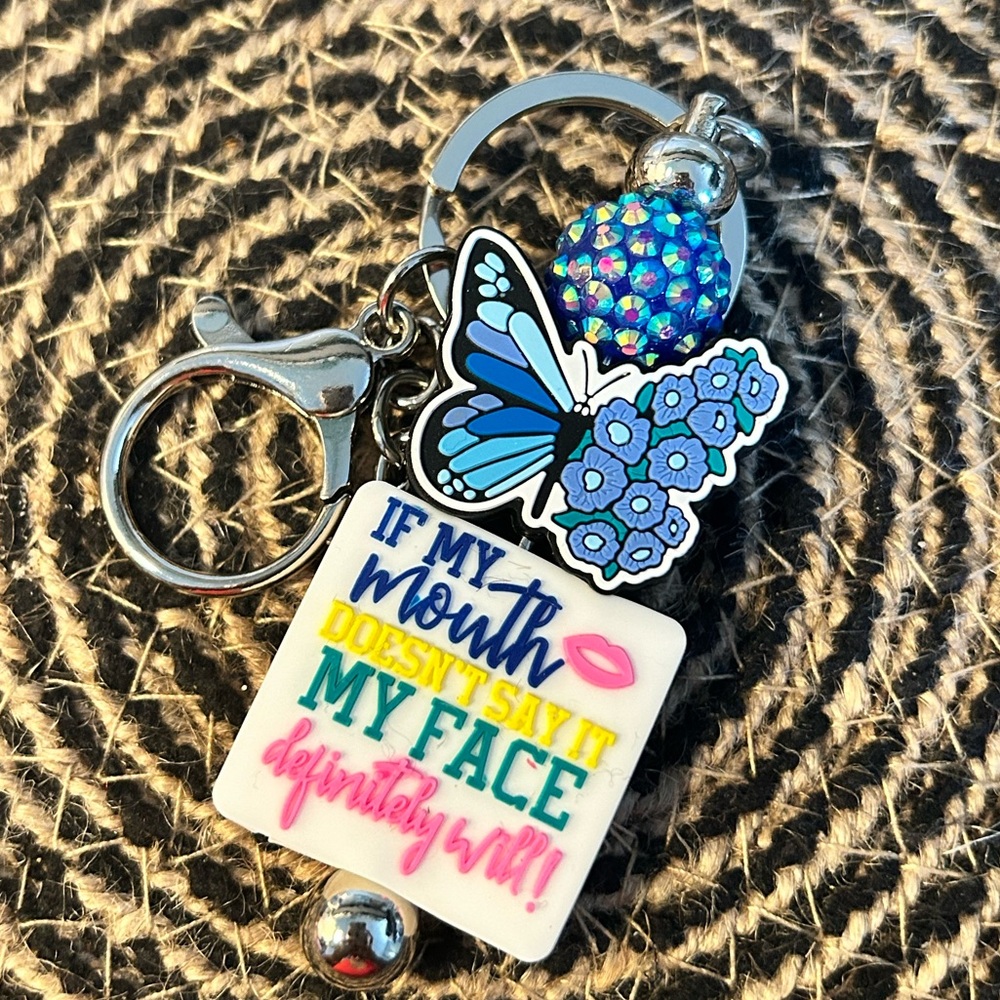 Butterfly Keychain
